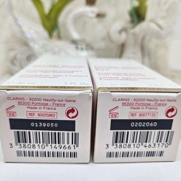 Clarins Double R Serum & Eye Serum Bundle NIB - Picture 6 of 9